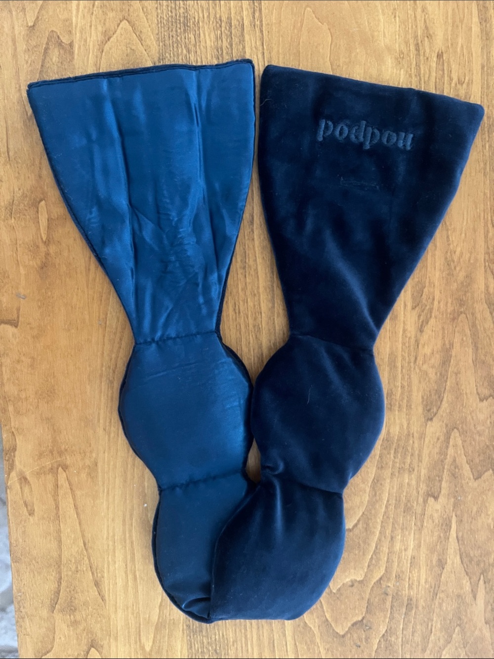 Nodpod navy satin sleep mask